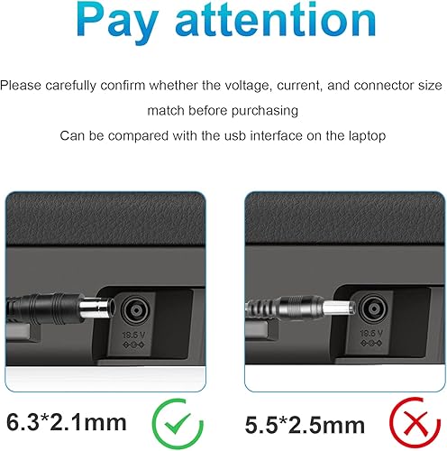 Miniatura 4 de 24V 2.5A ACDC Adapter Charger Compatible with Samsung with Power Supply Cord Cable(6.3mm*2.1mm)