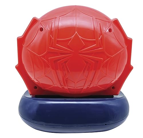 Lexibook Marvel Spider-Man Peter Parker, Radio réveil projecteur, Veilleuse intégrée,