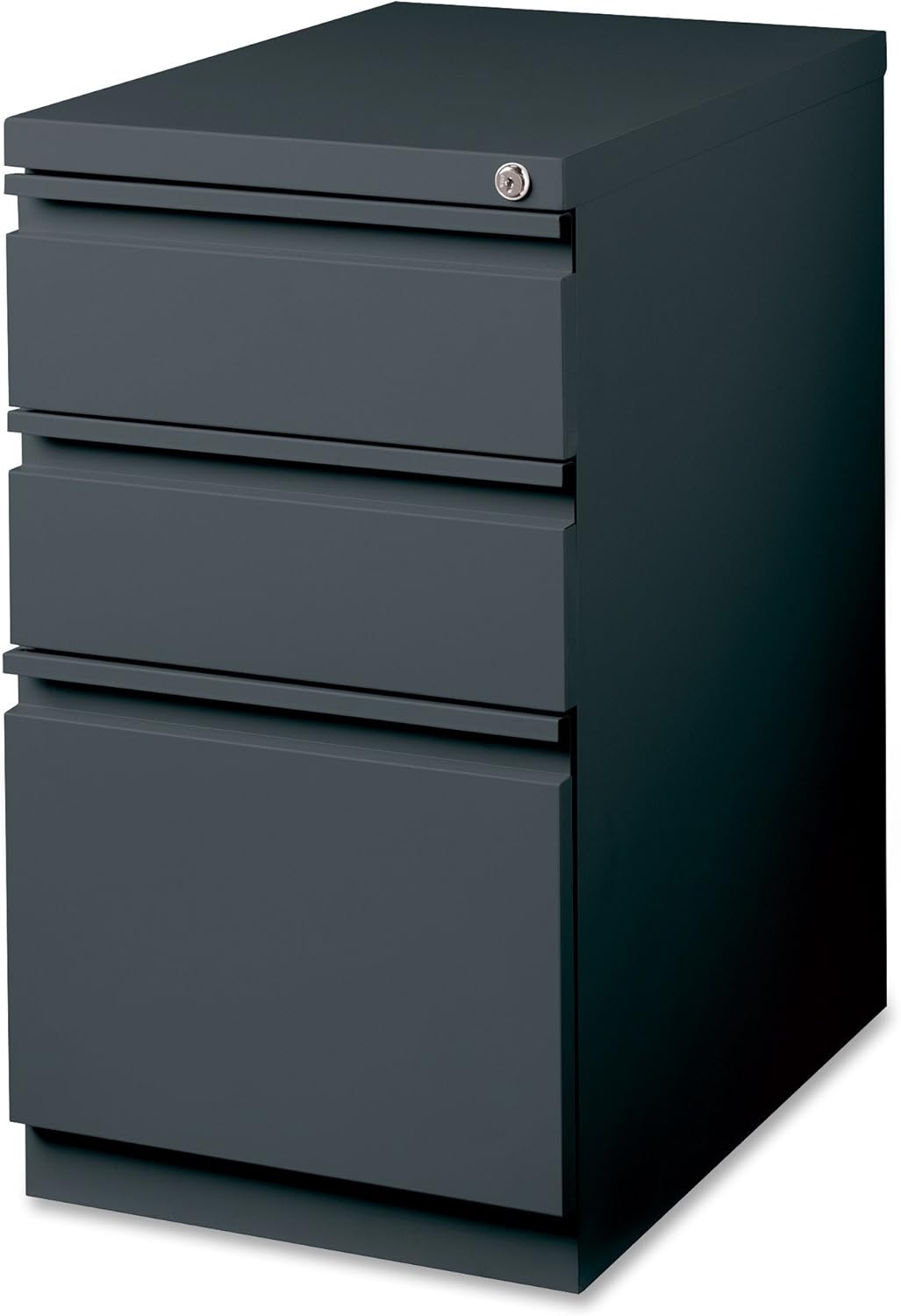 Lorell BBF Mobile Pedestal File, 20-Inch, Gray