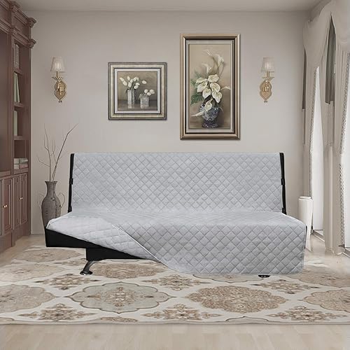 Miniatura 383 de Easy-Going - Funda reversible para sofá, resistente al agua, con varillas de espuma y correas elásticas, protector de muebles para mascotas y perros