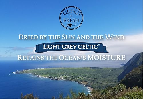 Miniatura 5 de Celtic Sea Salt - Sal marina con molinillo celta color gris claro