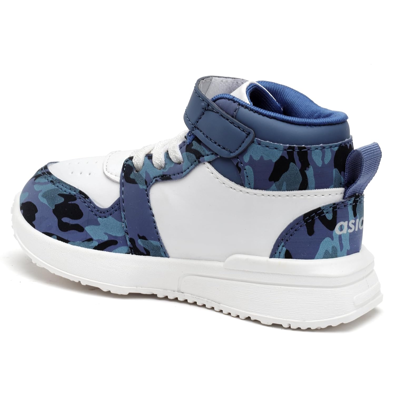 ASIAN Kids MUFFIN-11 Stylish High top Casual Sneakers with Velcro Closure for Boys, Trendy and Comfortable Shoes Perfect, Walking, and Outdoor Play, Lightweight and Durable Design 8 71GbenqP9bL. SL1500