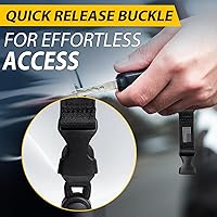 Vista 2 de DAYGOS Cordones separables para tarjetas de identificación, cordón desmontable de seguridad con bandera de Estados Unidos, correa ajustable