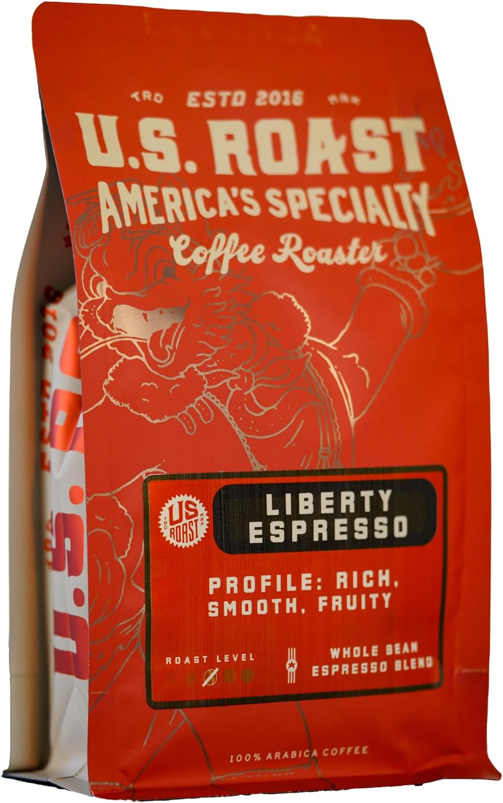 US Roast Liberty Blend, Medium Roast, 12 oz, Ground