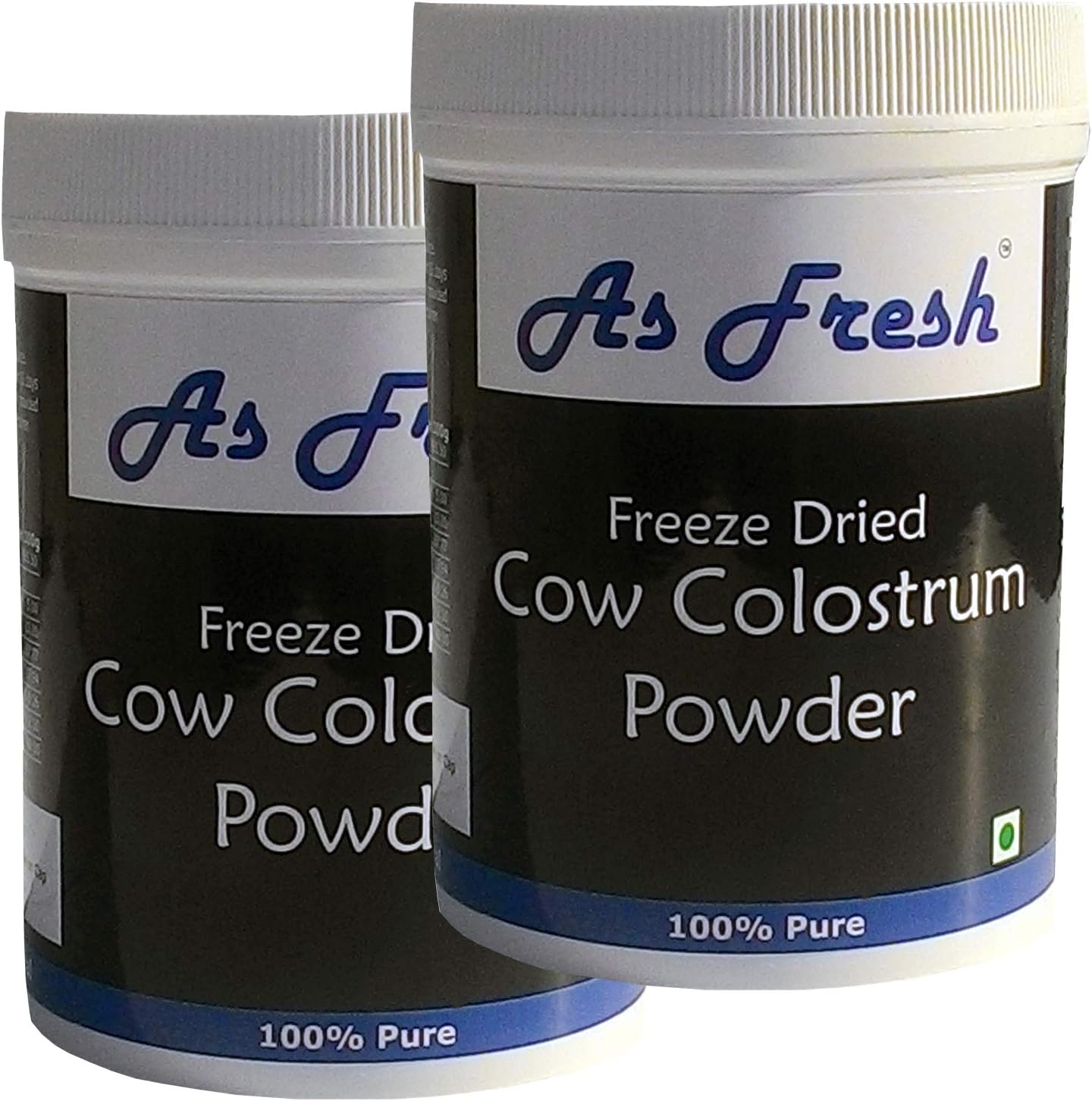As Fresh Freeze Dried Bovine Desi Gir (Cow) Colostrum Milk Powder, 150g, 60 Servings