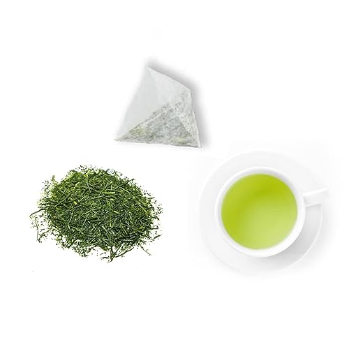 Japanese Green Tea Co. Aracha - Té verde japonés de hojas sueltas (paquete de 100)  Auténtico té verde orgánico vegano totalmente natural de la más