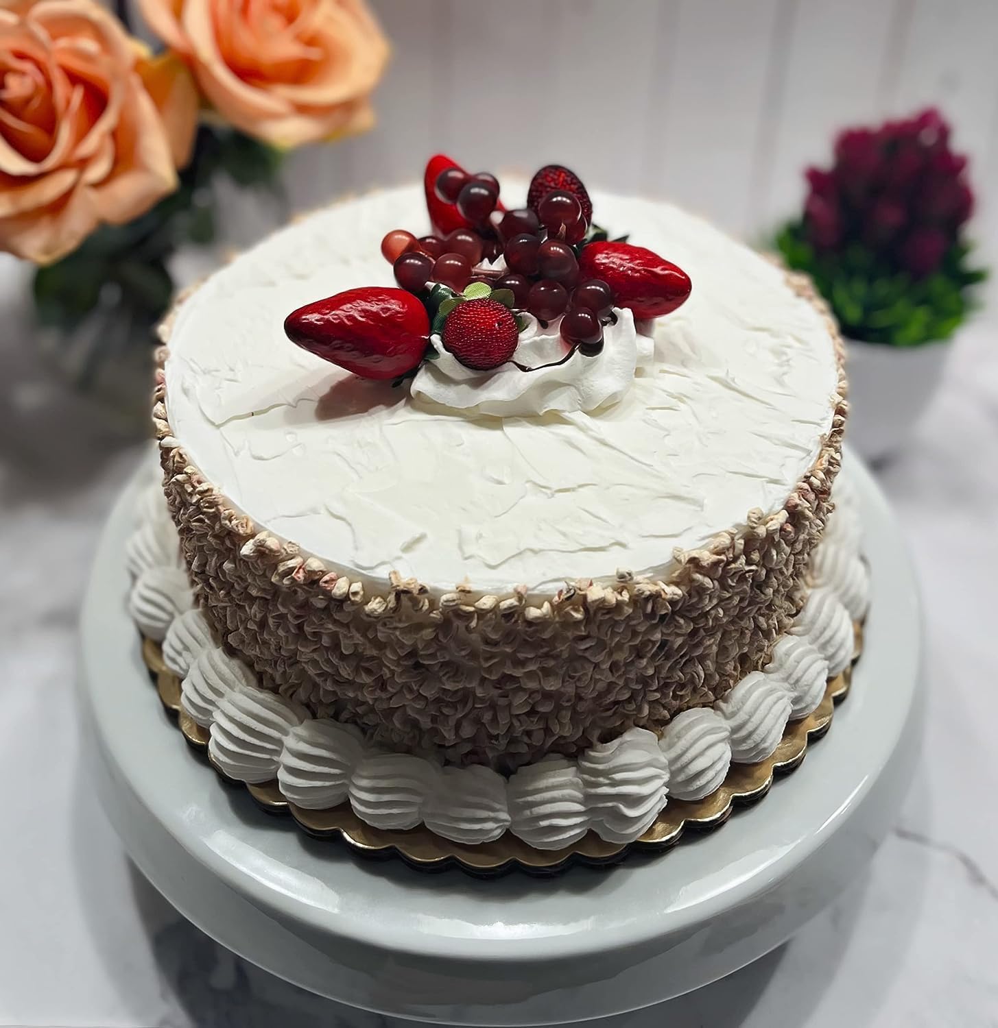 Fake Cake Mixed Berry Cheesecake Cake Handmade by Dezicakes- Fake Cake -Artificial Cake