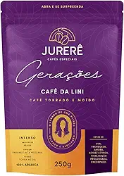 CAFÉ JURERÊ ESPECIAL MOÍDO 85+ DA LINI |NOTAS FRUTADAS- UVA FRAMBOESA AMORA |ARARA| PARANÁ E MOGIANA PAULISTA|TORRA MÉDIA 250G