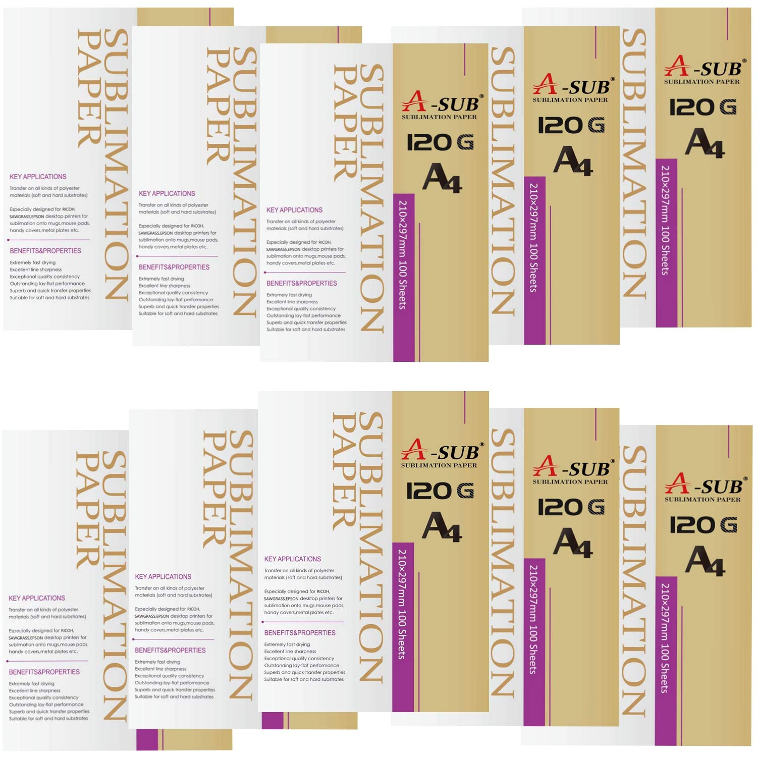 Vinile Termotrasferibile Siser EasyColor DTV - 5 Fogli A4 Per Stampanti A Getto D'Inchiostro - Foto 2