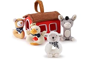 Plush Baby Rattle Toys, Infant Sensory Development Toys, Easter Gift Basket Stuffer...