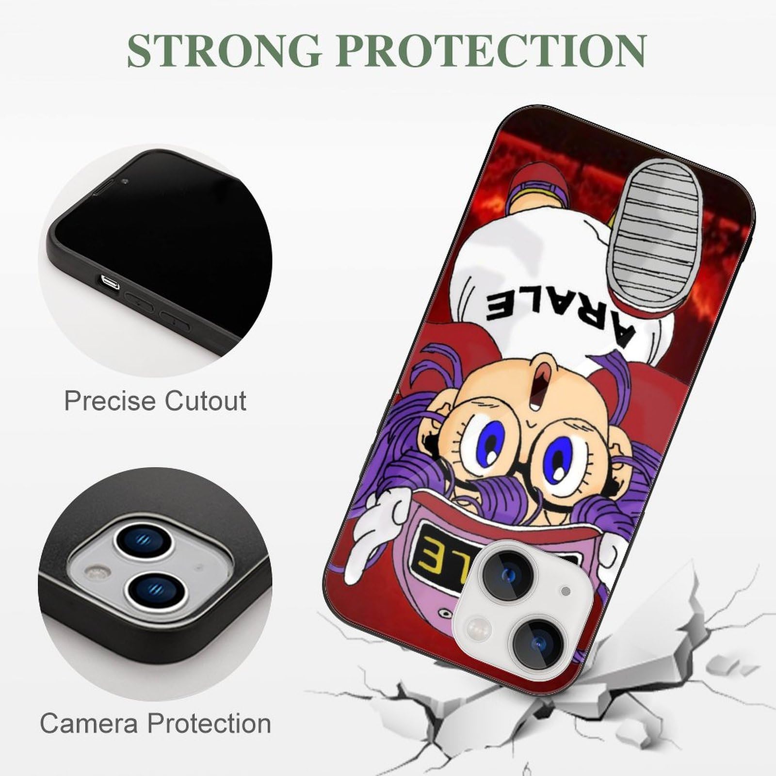 Amazon.co.jp: アラレちゃん スマホケース iPhone 12 Pro Max ケース