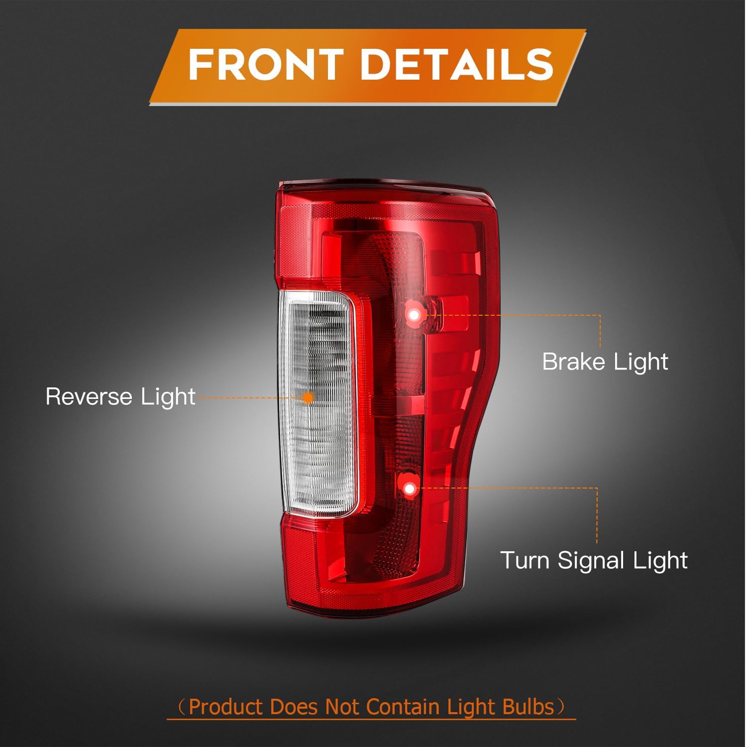Headlight Assembly Compatible with for ford for F-250 Super Duty for ford for F-350 Super Duty 2017 2018 2019 Bulbs Are Included