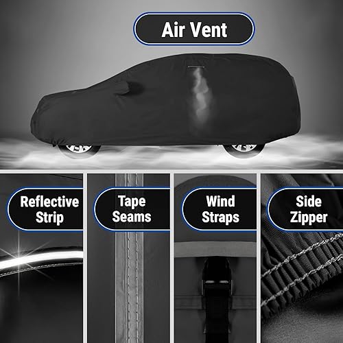 Miniatura 123 de iCarCover Compatible con: Bentley Continental GT, GTC, 2003-2019, funda completa para automóvil, impermeable, resistente a todo tipo de clima