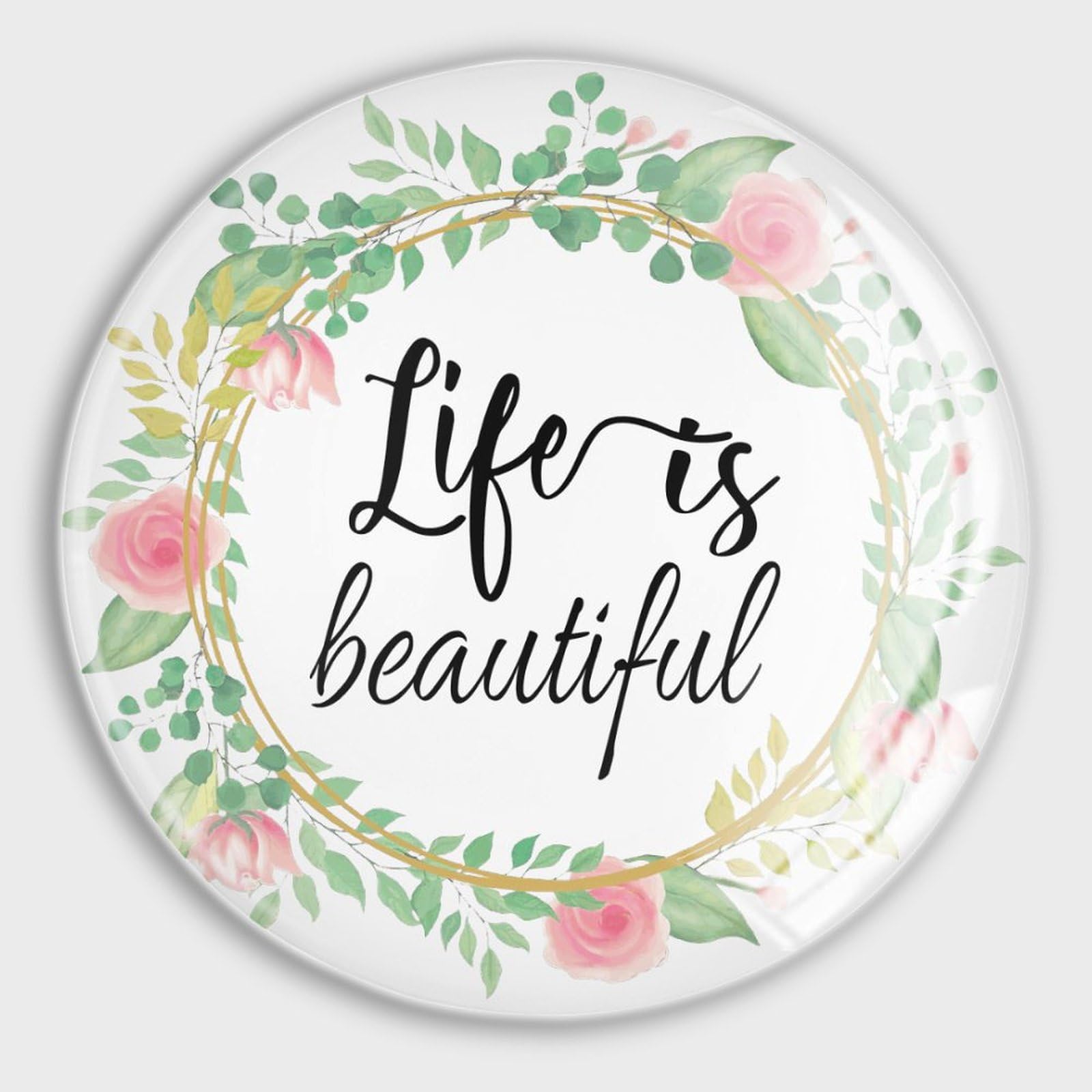 Aimants Life Is Beautiful pour égayer votre décoration de cuisine
