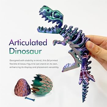 Genérico Brainrot Dinosaur Nuclear Figure - Articulated Design 14 X 17