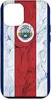 Vista 28 de Costa Rica Flag and Elegant Background - Costa Rican Pride Case for iPhone 17