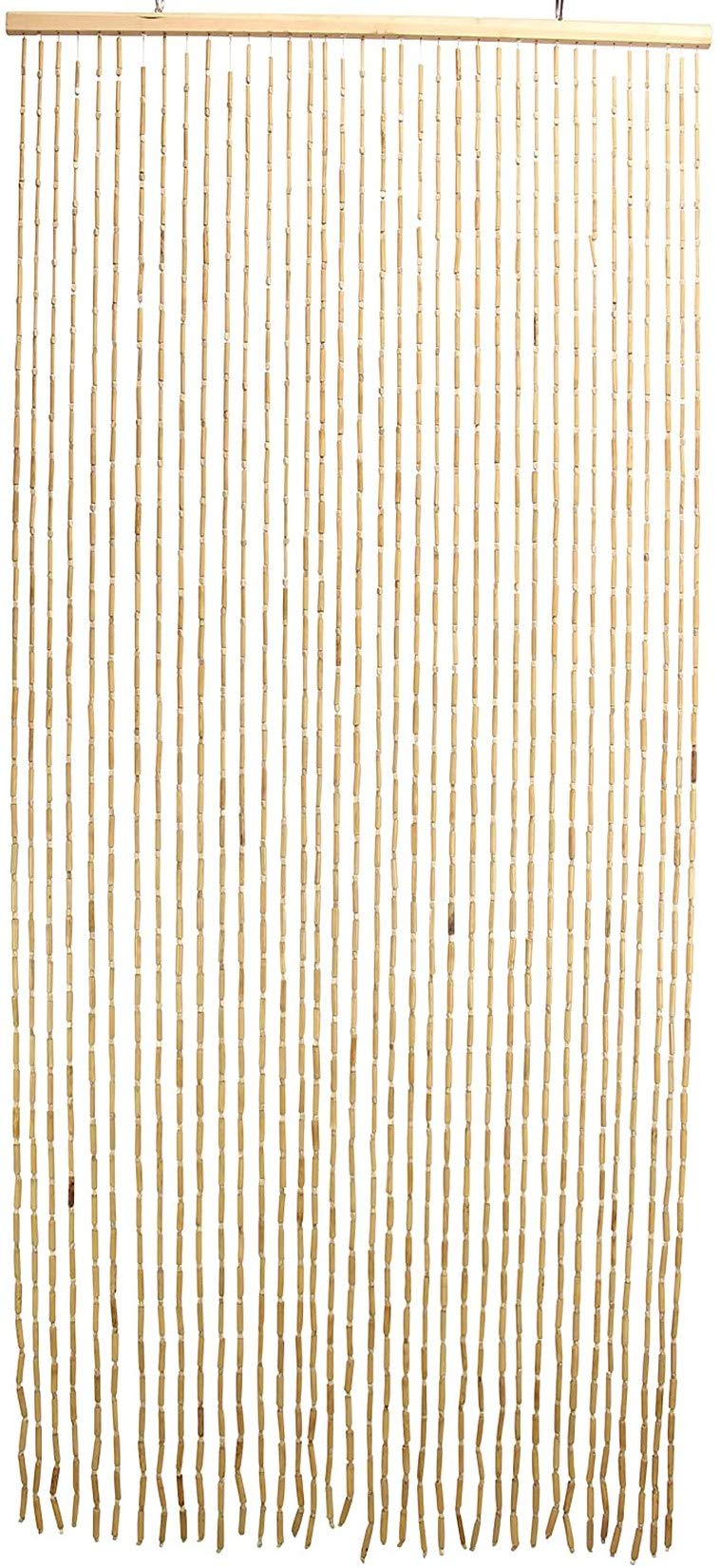 Dekoleidenschaft Trvorhang aus Bambus, 90x200 cm, Balkontr Insektenschutz  Vorhang, Fliegenvorhang, Fadenvorhang : Amazon.de: Baumarkt