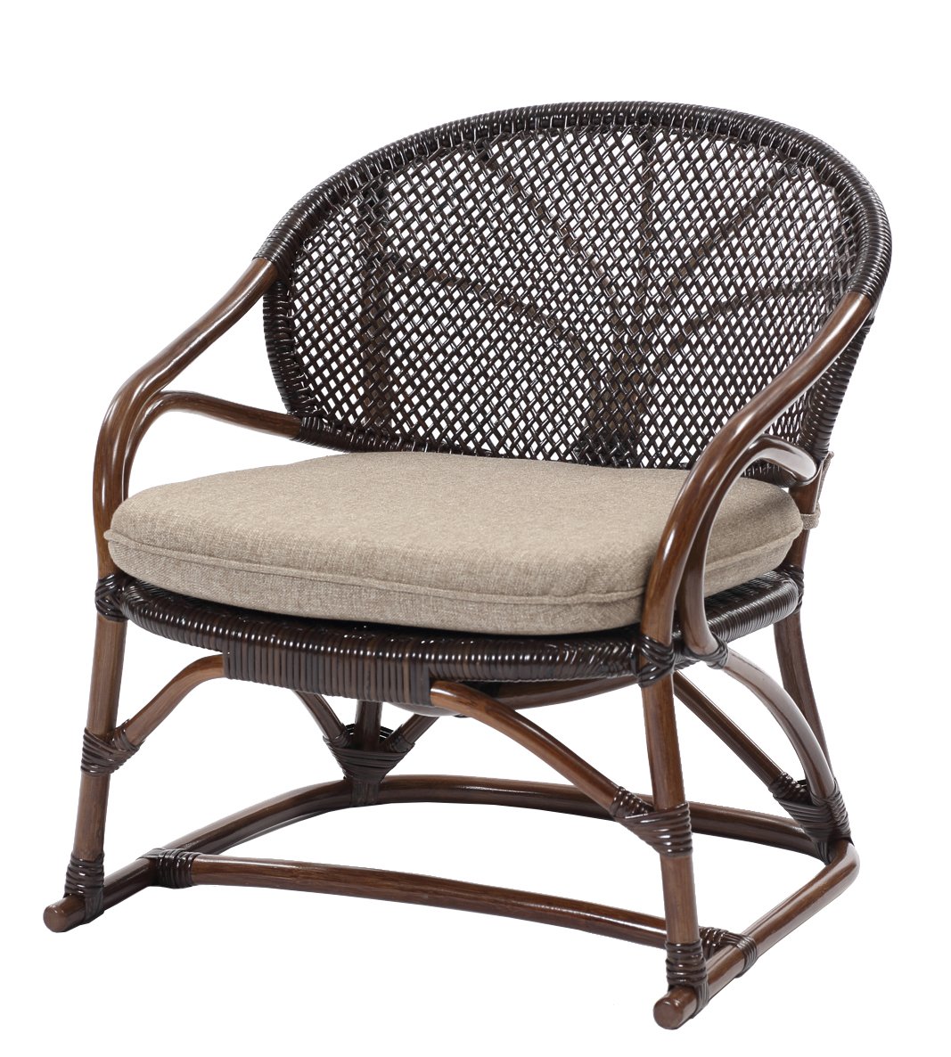 Amazon.co.jp: サンフラワーラタン パーソナルチェア ラタン手編み