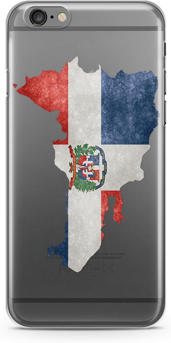 CodeiCases iPhone 6/6s Dominican Republic Clear Cover