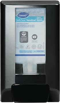 Diversey IntelliCare Manual Hand Hygiene Dispenser, Black