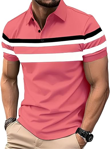 AUSK Men Polo Tshirt with Half Sleeve Regular Fit