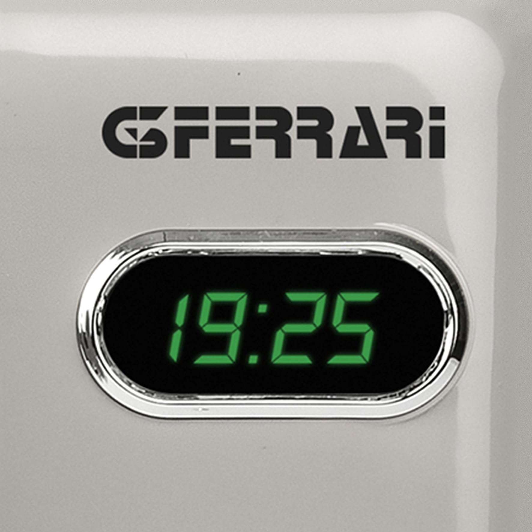G3 Ferrari G10155 Sapormio Vintage, Digitaler Retro-Mikrowellenofen, 1150W, 20 Liter, 8 Programme, 4 Garfunktionen, inkl. Zubehör, 60-Minuten-Timer, Kreideweiß