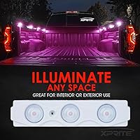 Vista 3 de Juego de luces LED DL-001-L3, #4 púrpura