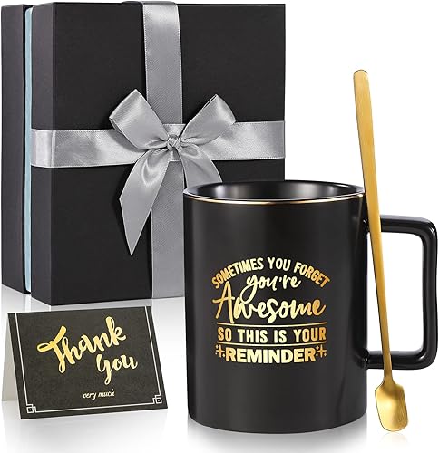 Regalos de cumpleaños para hombres, regalos de graduación, regalos de agradecimiento para mujeres, amigos, profesores, compañeros de trabajo, tazas