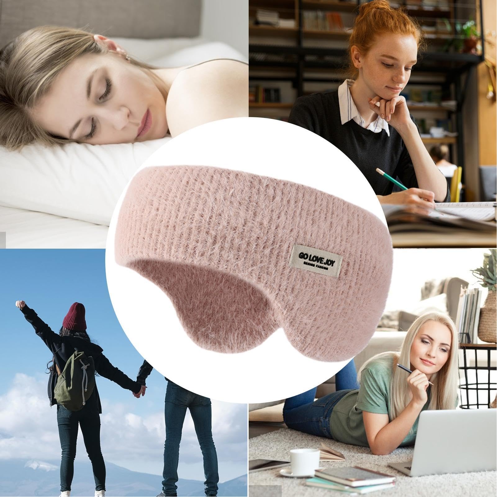 Casque anti-bruit insonorisé | Casque anti-bruit d'hiver avec annulation du bruit | Casque anti-bruit léger et confortable pour dormir, étudier, travailler, un pisolin, réduction de la R