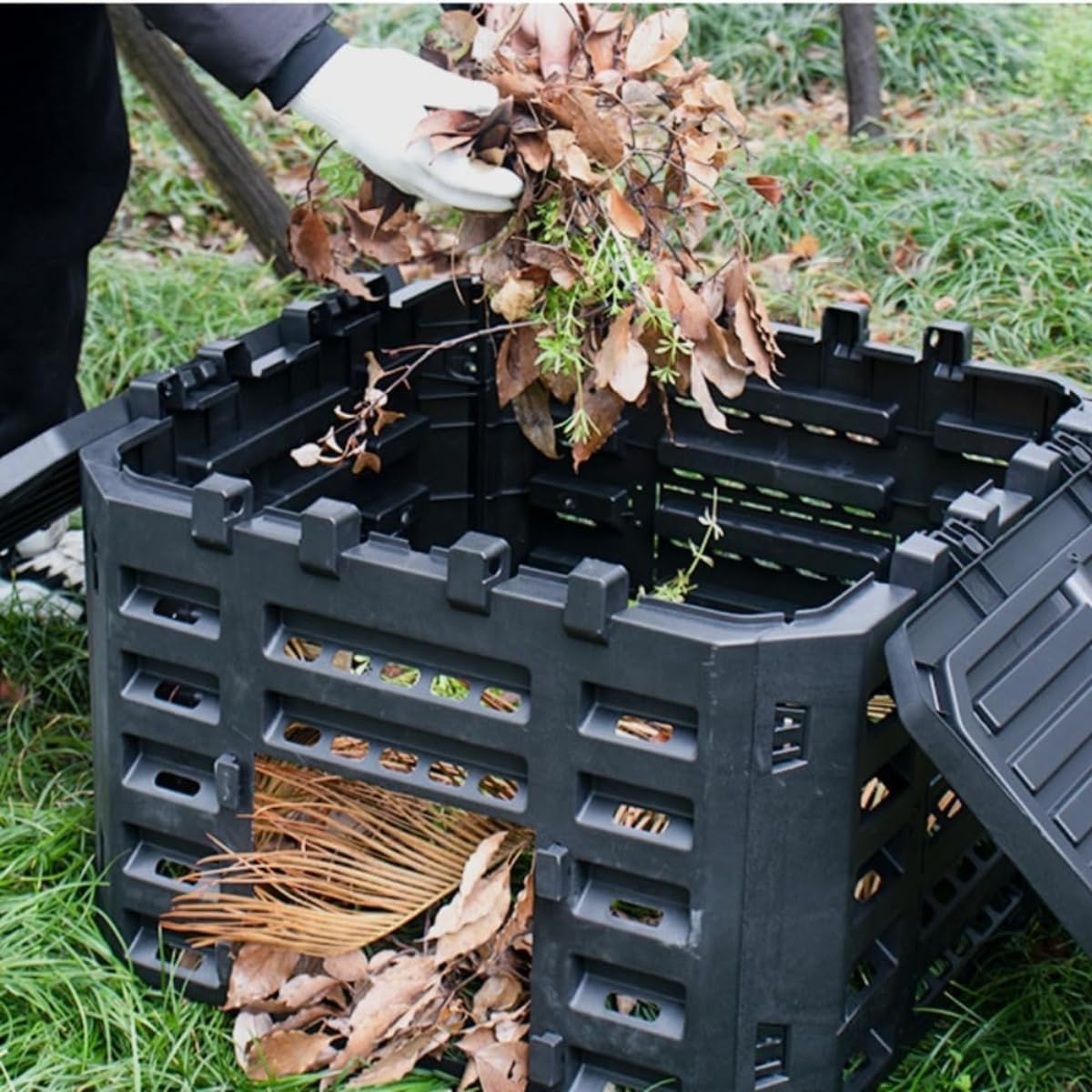 ミミズコンポスト 4段トレイ スピゴット付き 家庭用生ゴミ処理 Amazon