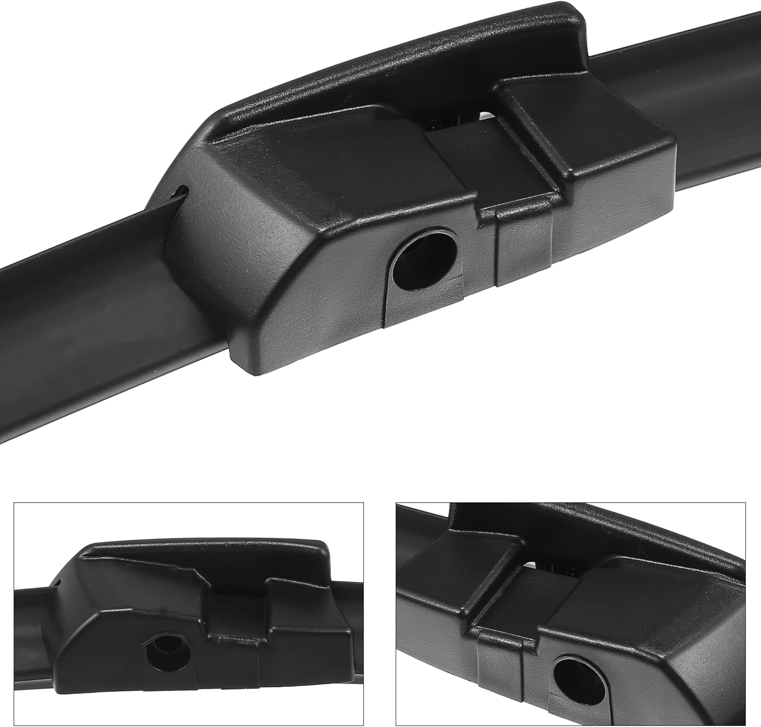 X AUTOHAUX 1pair 26" 18" Front Windshield Wiper Blades Set 61612163749 Replace Black for BMW M5 2013-2016 for BMW 535i 760Li 740i 750i