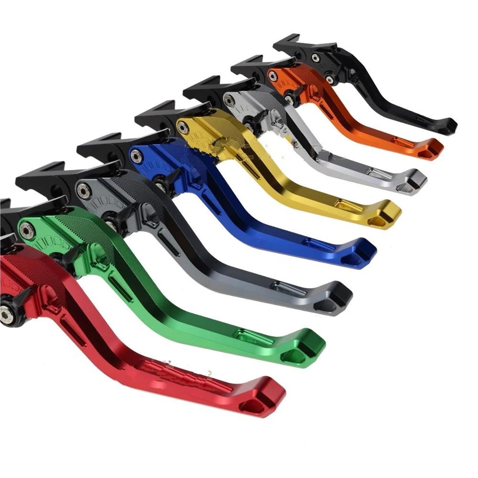 Bremse Kupplungshebel Kupplungs- Und Bremshebel Für Suzuki GSX 1400 (2001–2007), Verstellbar, Aus Massiver Aluminiumlegierung Griff Bremshebel Motorrad(Farbe 6)