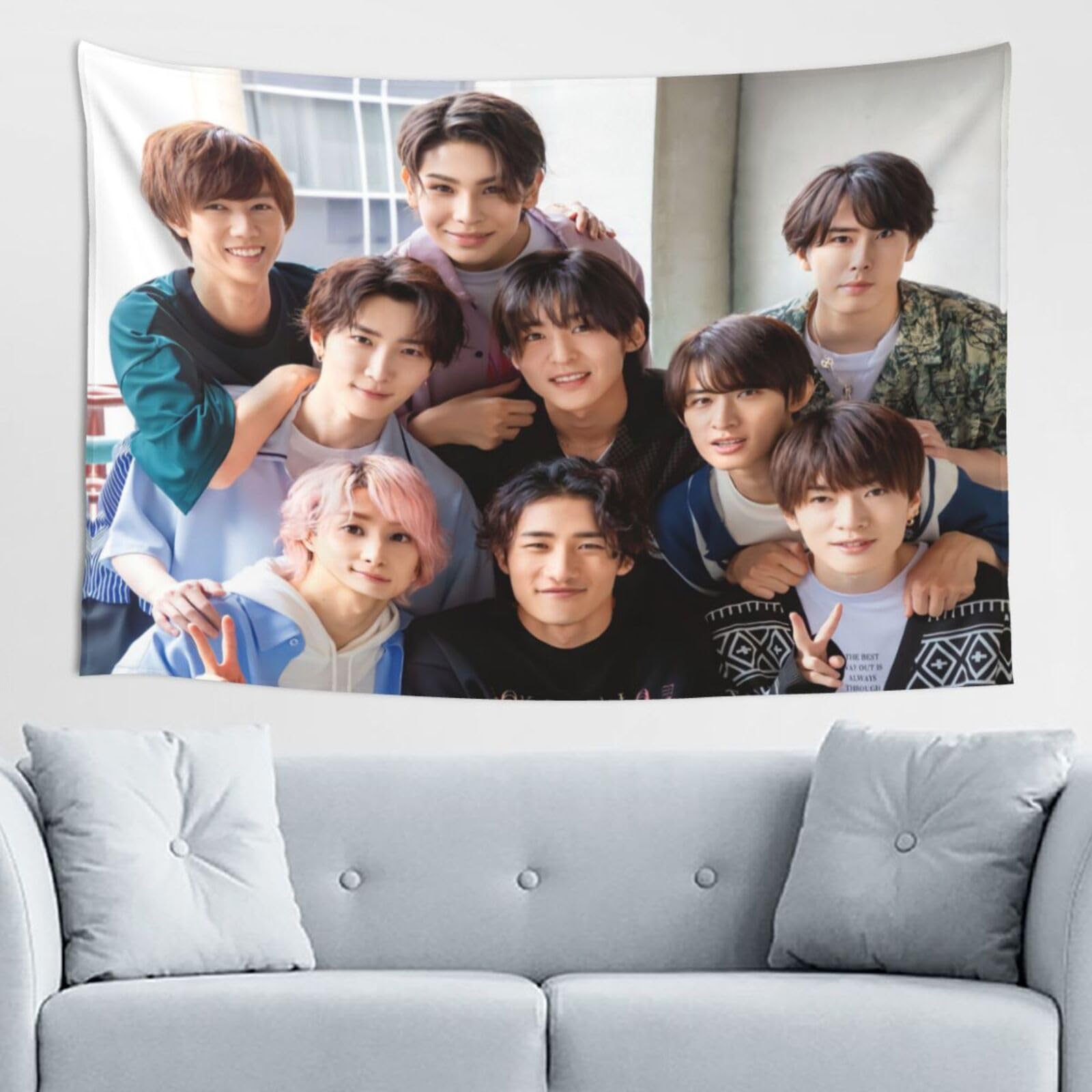 Amazon.co.jp: Snowman タペストリー 個性壁飾り 背景布 家飾り 寝室