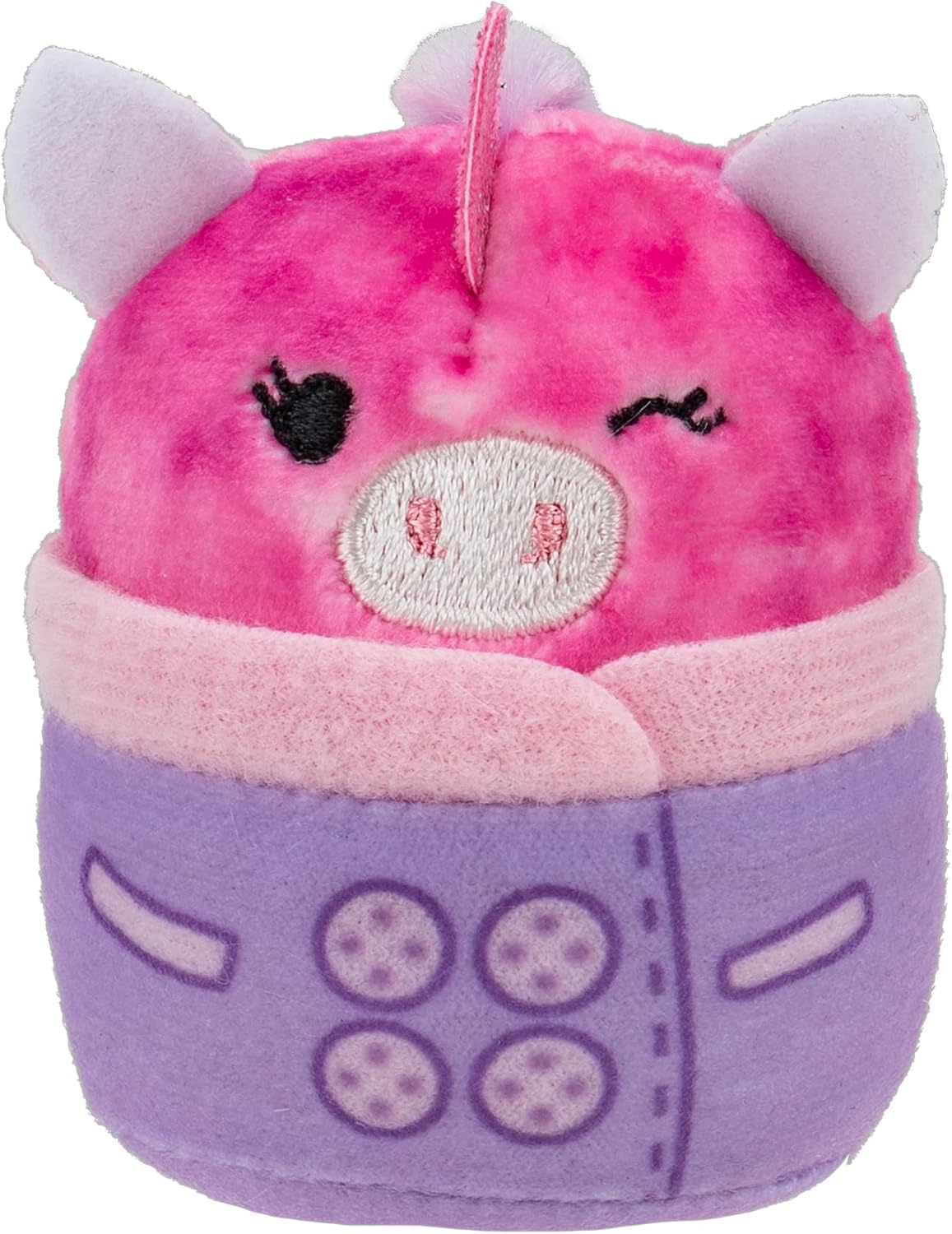 Squishville by Original Squishmallows Ski Chalet - Includes Four 2-Inch Skis, Snowboard, Snowman, Chair, Bed, and Playscene with Ski Slope - Amazon Exclusive