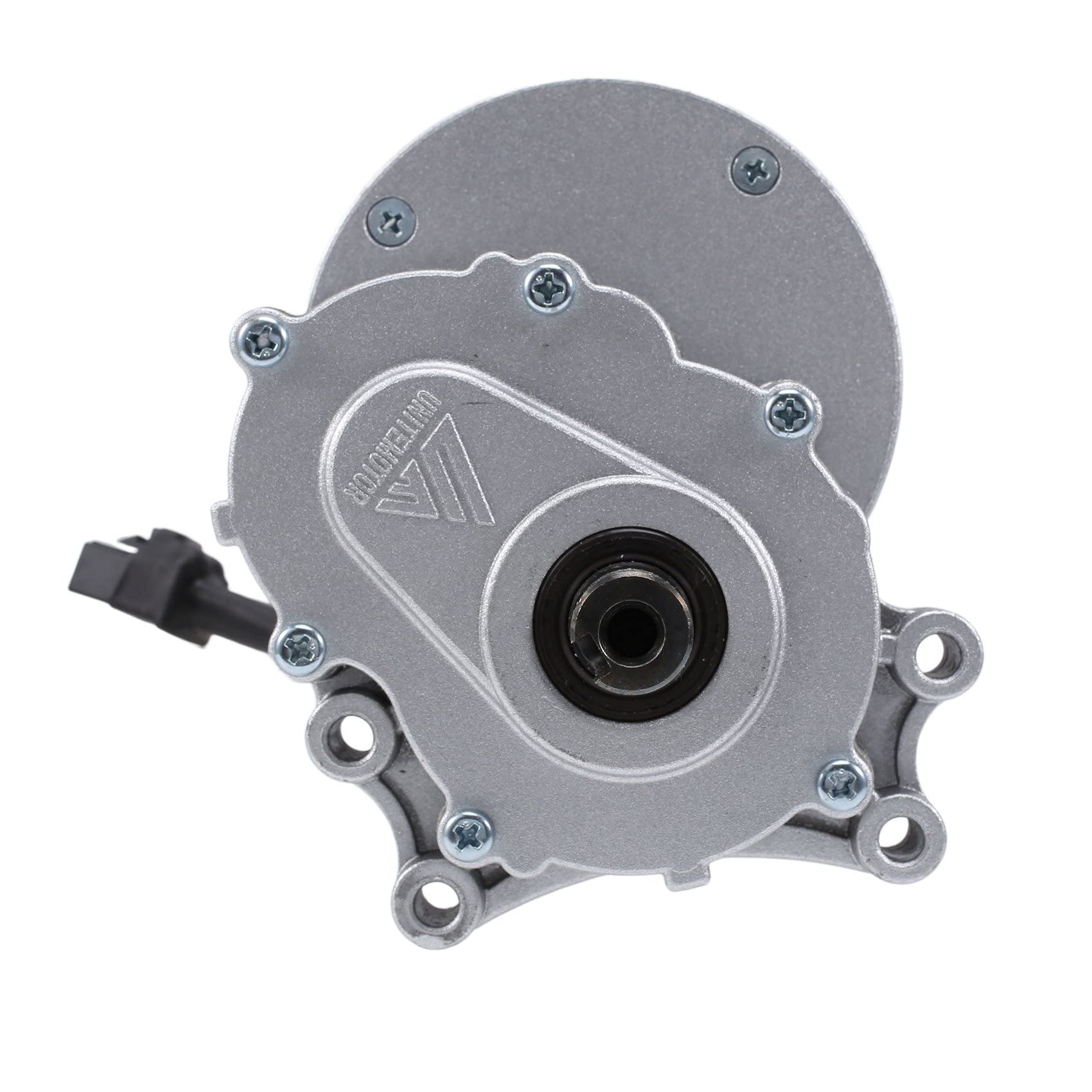 Motore un Spazzole un Bassa Velocità da 250 W 24 V 75 /Min, Albero Più Lungo 44 Mm, Diametro 'Albero 17 Mm, Motore un Spazzole con Ingranaggi CC per Sedia un Rotelle Usata