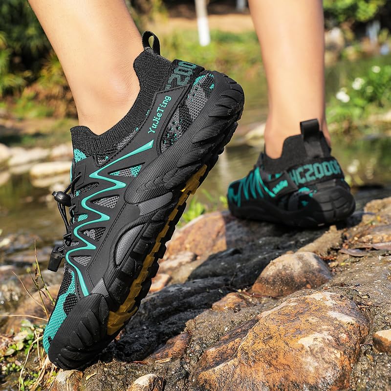 Image of Water Shoes Wide Toe Men Women Quick Drying Swim Beach Aqua Shoes for Water Sport Diving Hiking Sailing Travel