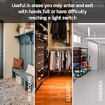 Leviton Decora Motion Sensor Light Switch, Motion Activated, Auto-On/Auto-Off, 2A, No Neutral Wire Required, Single Pole, DOS02-0LW, White