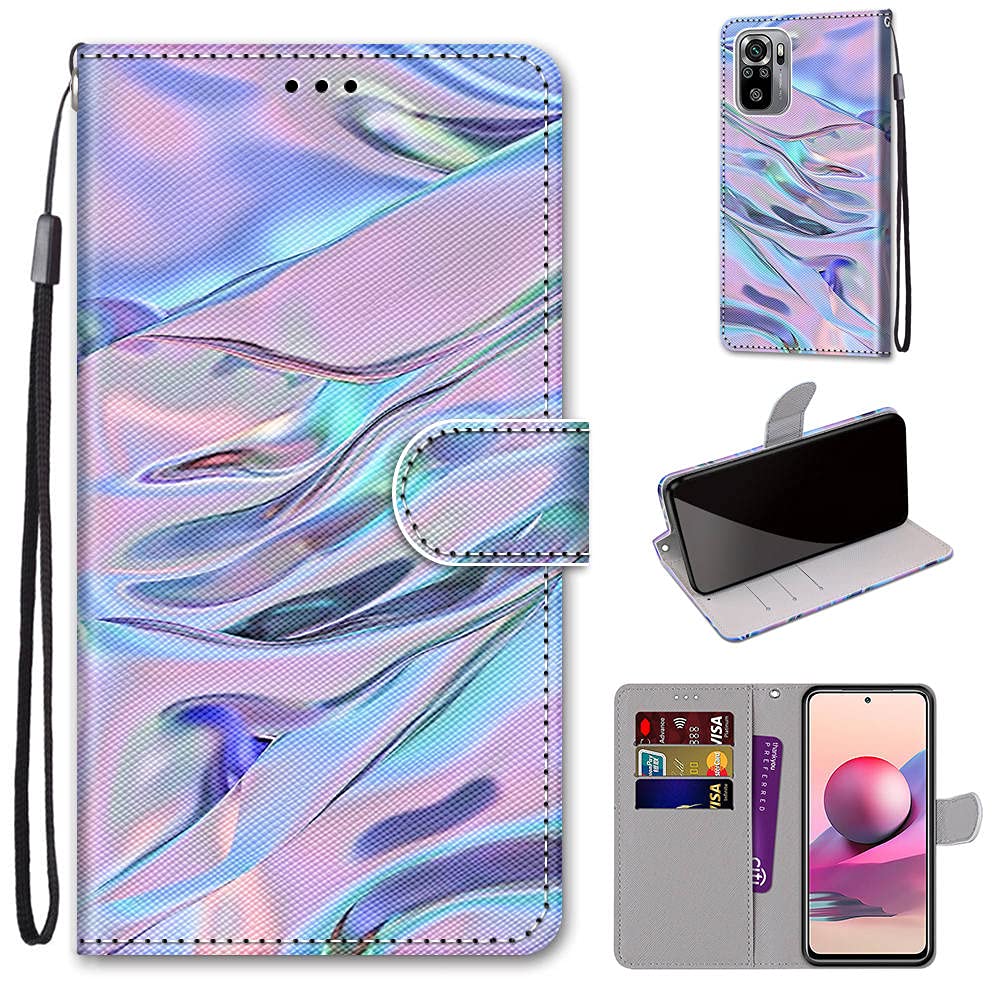 Custodia per Xiaomi RedMi 10 Portafoglio Protettiva Magnetica