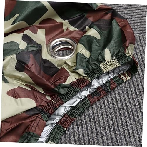 Miniatura 4 de BESPORTBLE Funda para motocicleta, cubierta transpirable y resistente a la lluvia, protección solar, cubierta de motocicleta, cubierta de lluvia