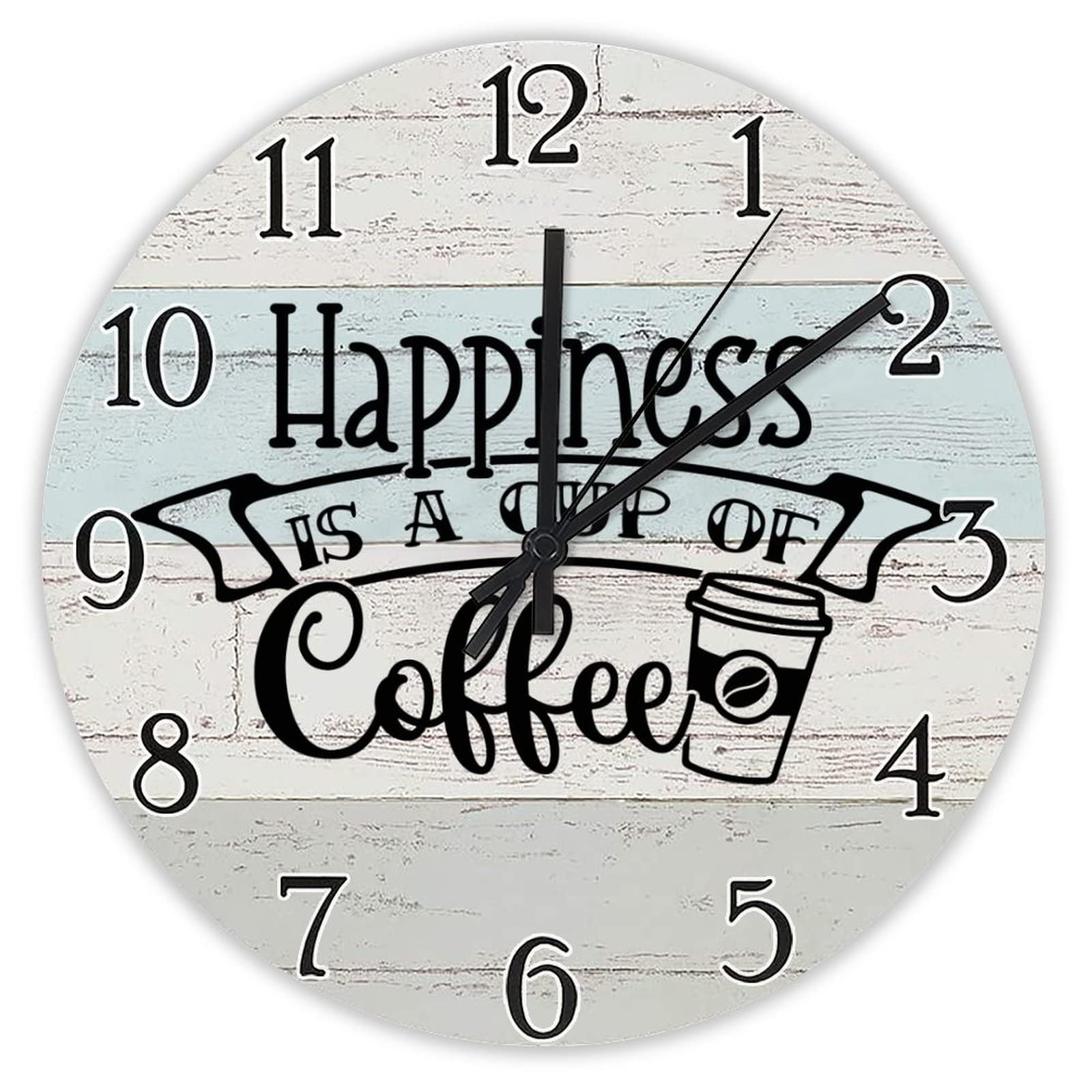 Horloge murale cuisine décoration café pour salon et maison