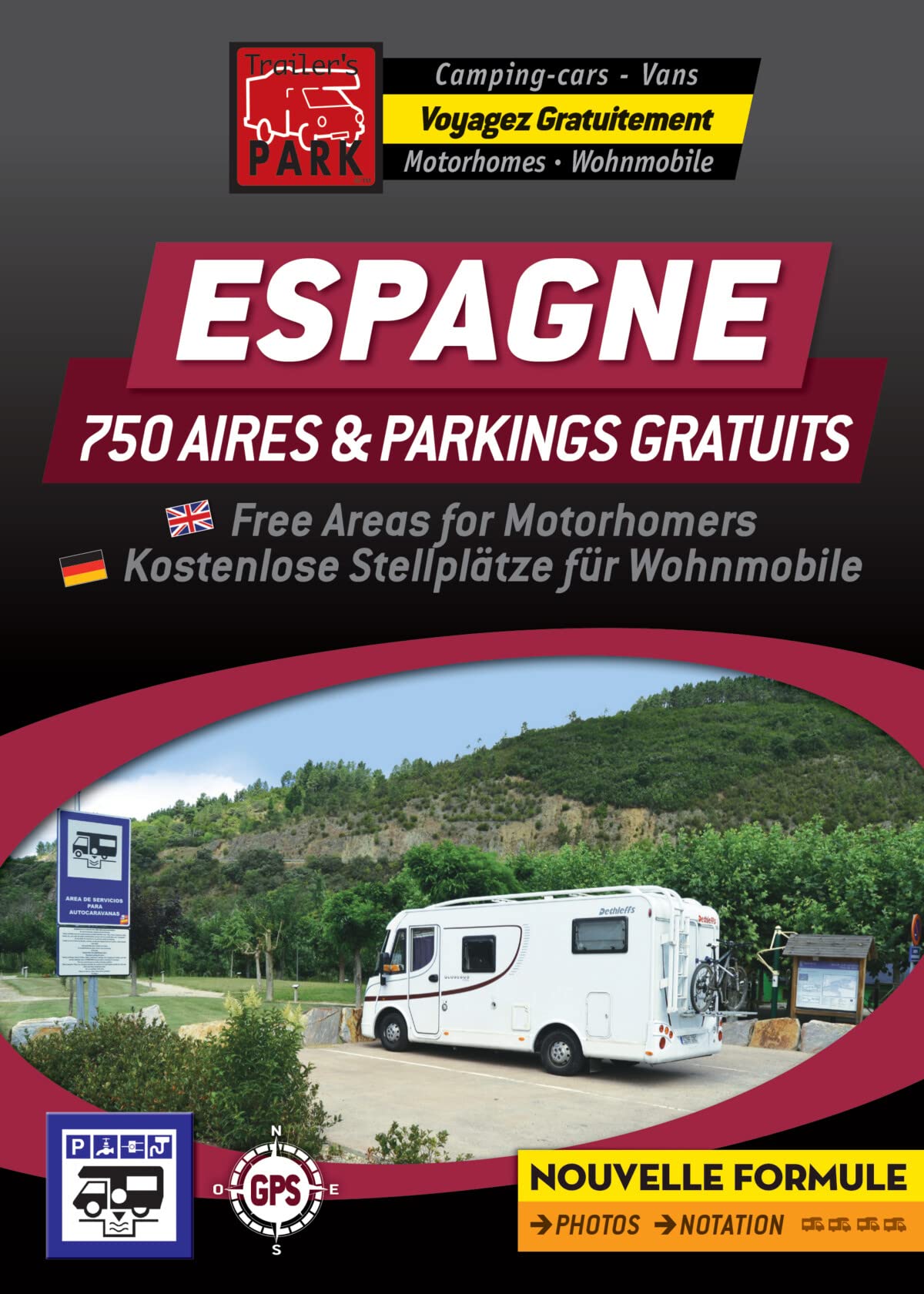 Carte Des Aires De Camping Car Gratuites Au Portugal TRAILER S PARK CARTE ROUTIERE Irlande DES AIRES GRATUITES : Trailer's Park:  Amazon.fr: Livres