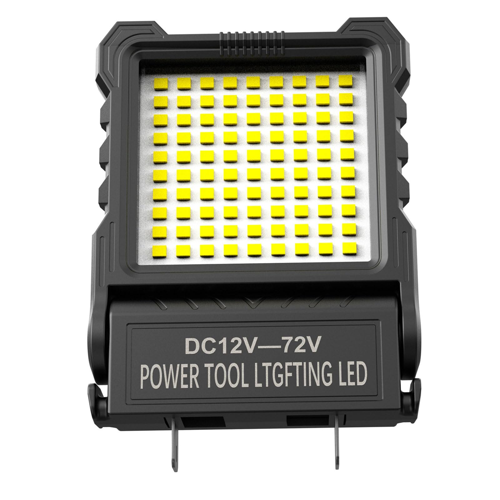 BWANGIAO Adjustable Angles LED Work Light with 90 Bulbs and 180 Degree Rotation Texture for Outdoor Construction Lighting