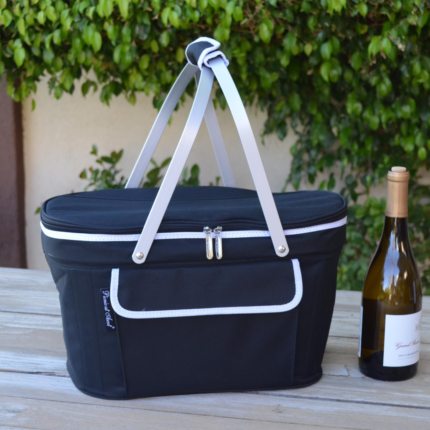 Ascot'ta Piknik İçin Hibrit Yarı Sert Katlanır Soğutucu – Katlanabilir, Sızdırmaz ve 16 Kutu İçecek Kapasiteli