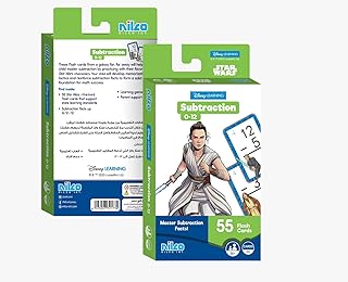 بطاقة فلاش ستاروورز لتعليم الطرح من نيكلو ديزني