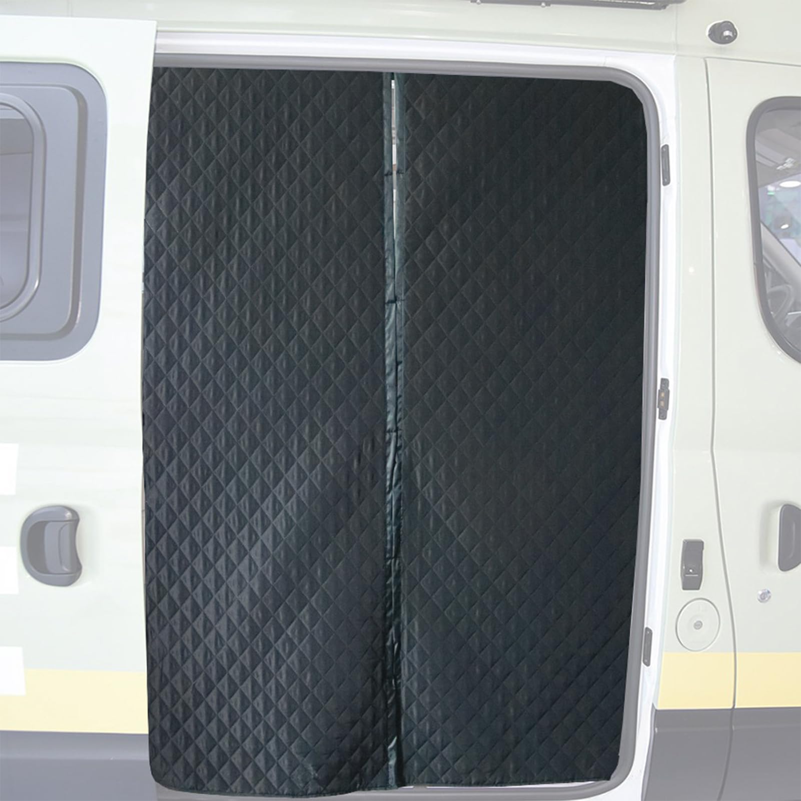 Isolant pour porte - Rideau magnétique pour camping-car - Couverture de porte pour camping-car d'hiver, pour chambre, salon, cuisine, salle de bain, crèche, chambre, garage, remorque