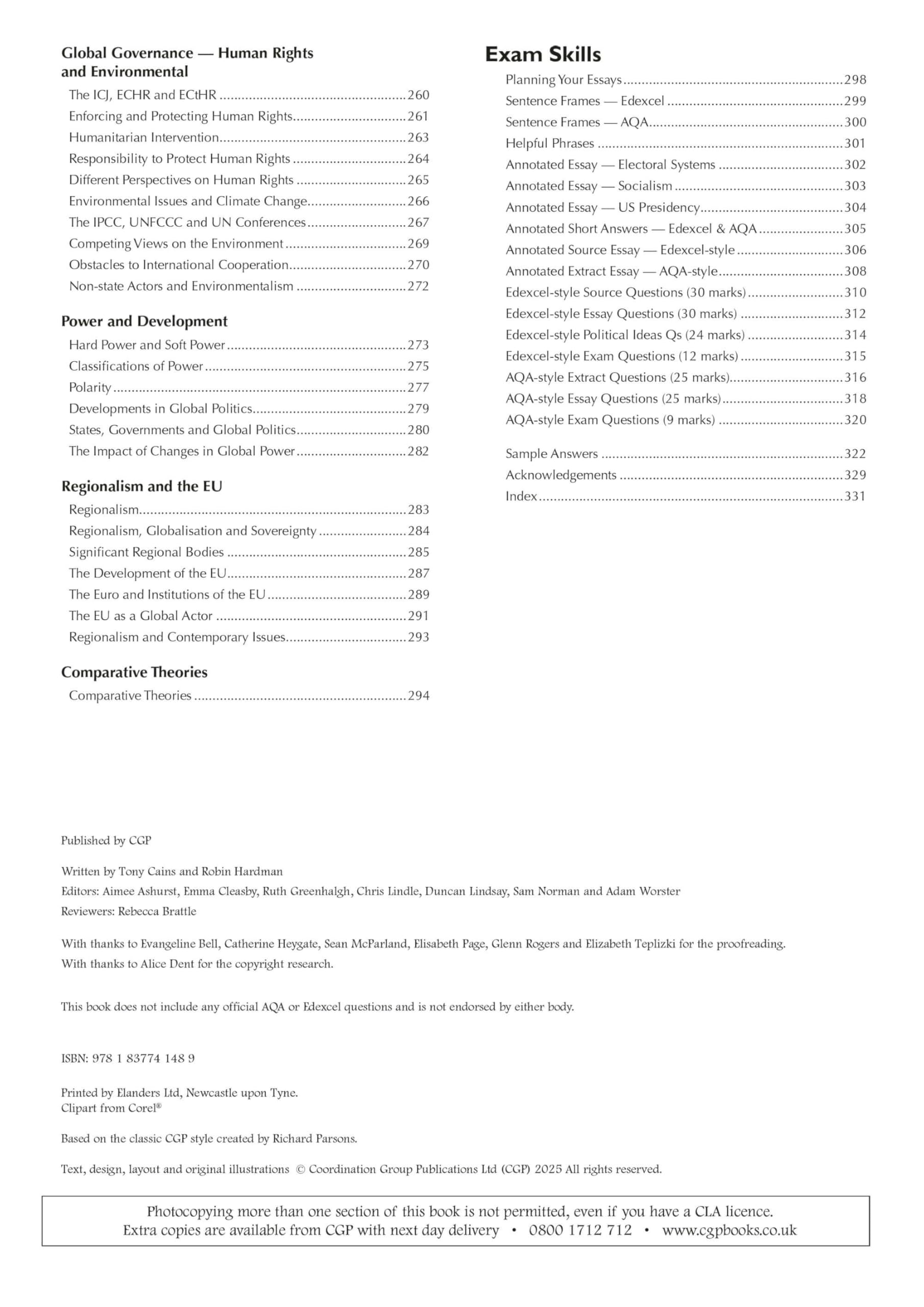 A-Level Politics: Edexcel & AQA Complete Revision & Practice (with Online Edition)