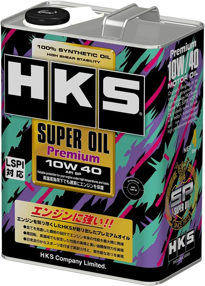 HKS SUPER OIL Premium API SP 10W40 4L