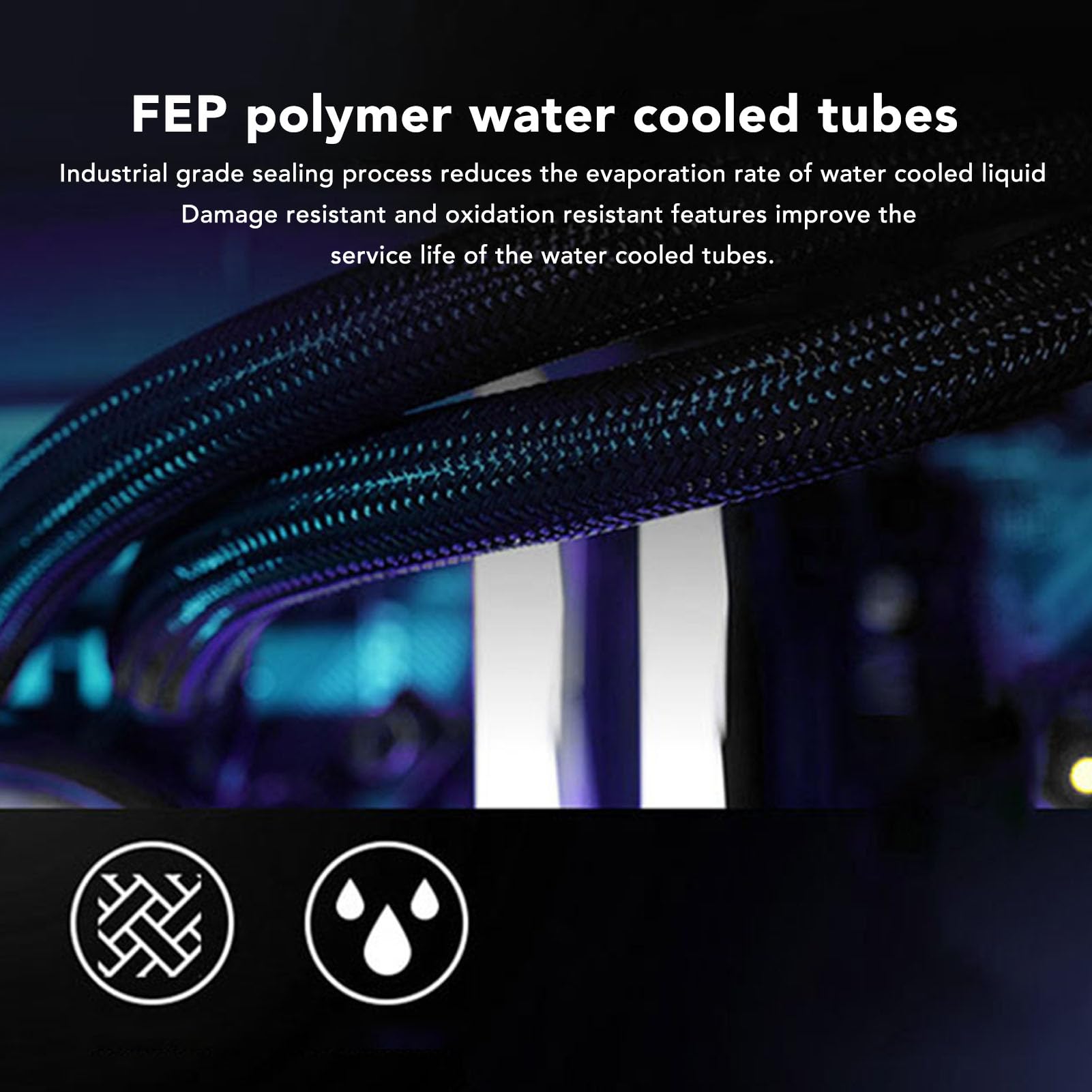 Diyeeni Chłodnica Procesora Cieczy 240mm Radiator ARGB Oświetlenie PWM Wentylator z 120mm aluminiową płytką chłodzącą dla AM4 AM3+ AM3 FM2+ FM2 AM5 LGA2066 2011 V3 2011 115X1700 (WHITE)