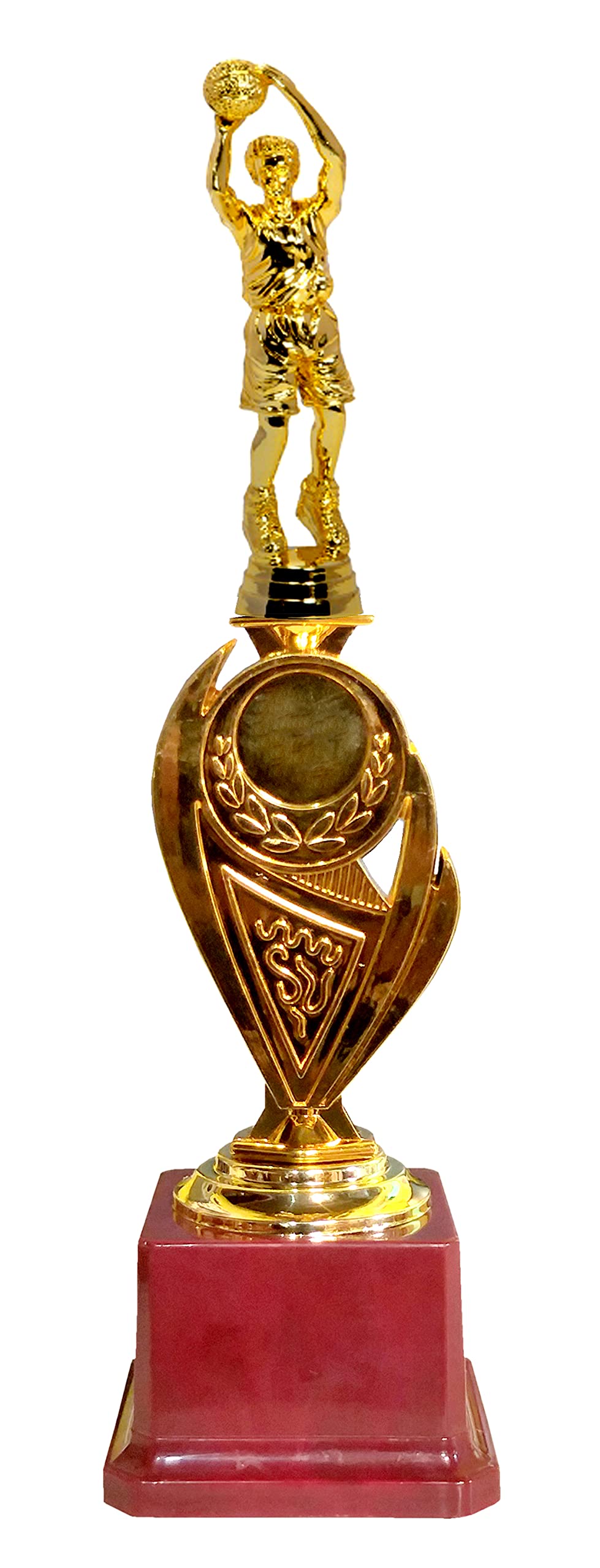 Be Win Winner Golden & Fiber Designed Sports Trophy for Basketball Compitetions & Best for Basketball