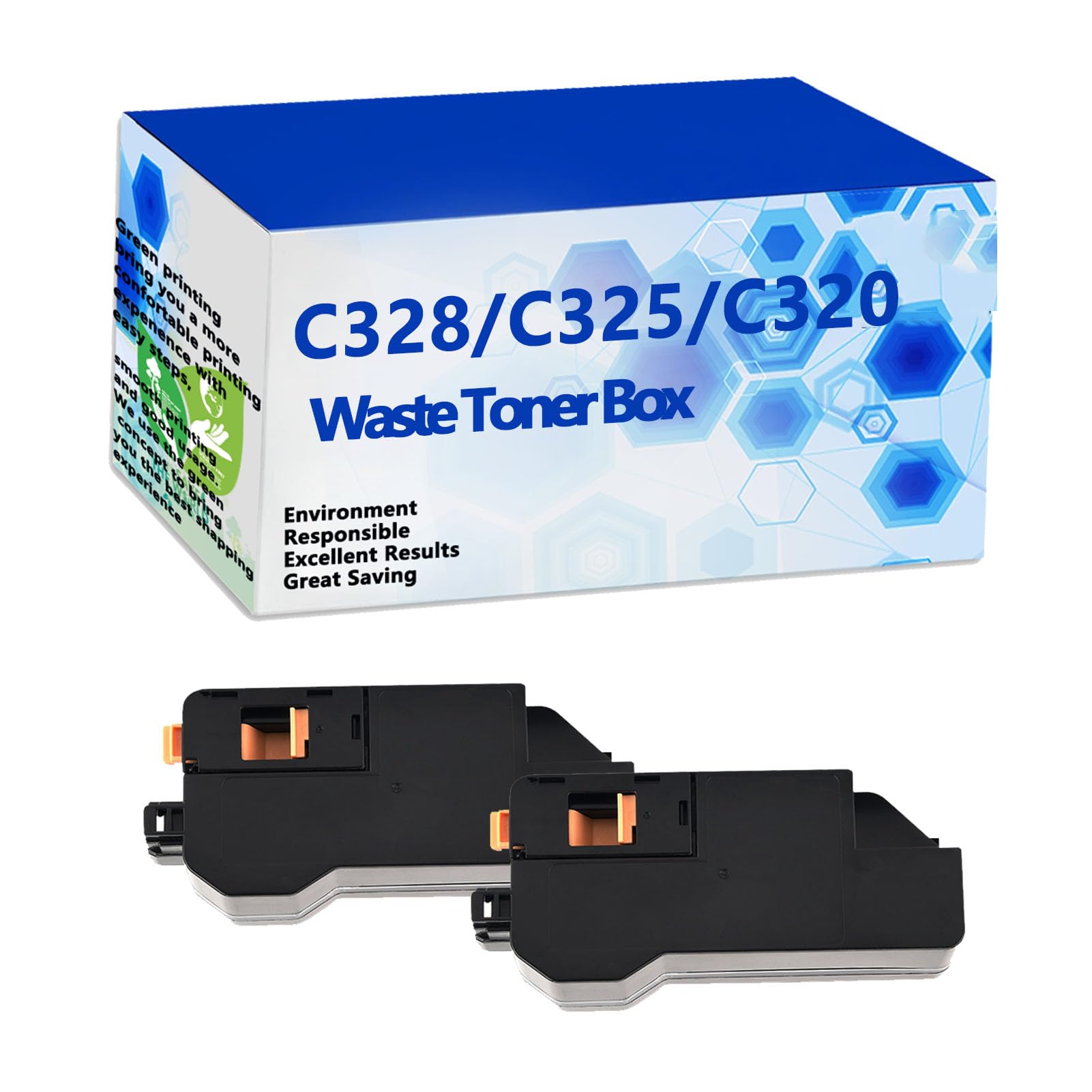 Boîte de toner usagé C325 compatible évite les taches Xerox CWAA0980